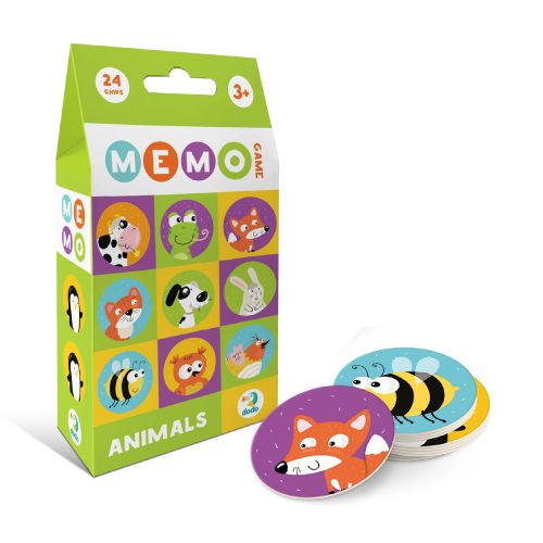 Board games Memo game Animals 