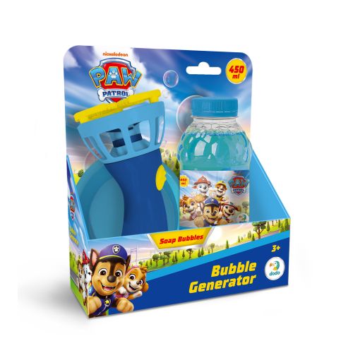 Outdoor game Soap bubbles generator Paw Patrol 450 ml